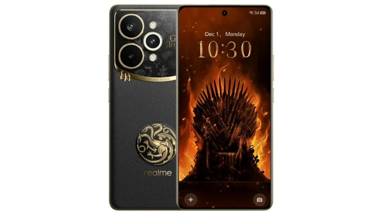 realme 15 pro 5g game of thrones limited edition launch in india