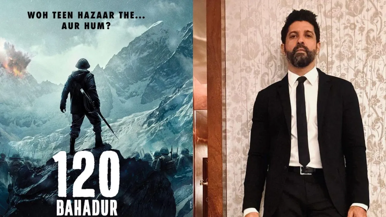 120 બહાદુર ટ્રેલર રિલીઝ ફરહાન અખ્તર મનોરંજન