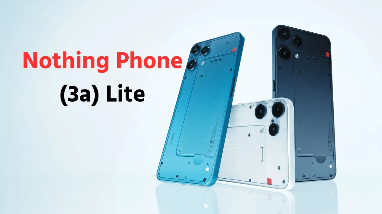 Nothing Phone 3a Lite Smartphone Launch | Nothing Phone 3a Lite price | Nothing Phone | Nothing Phone 3a Lite Smartphone Price and Specifications in Gujarati