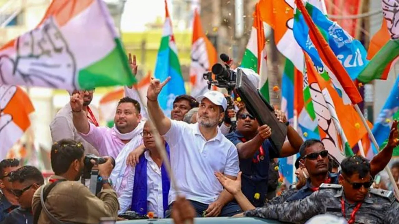 Rahul Gandhi Tejashwi Yadav