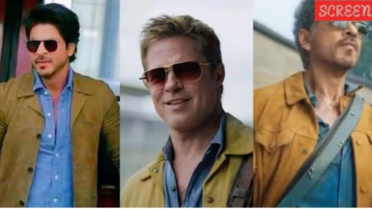 શાહરૂખ ખાન કિંગ લુક વાયરલ, બ્રાડ પિટ સાથે સરખામણી મનોરંજન