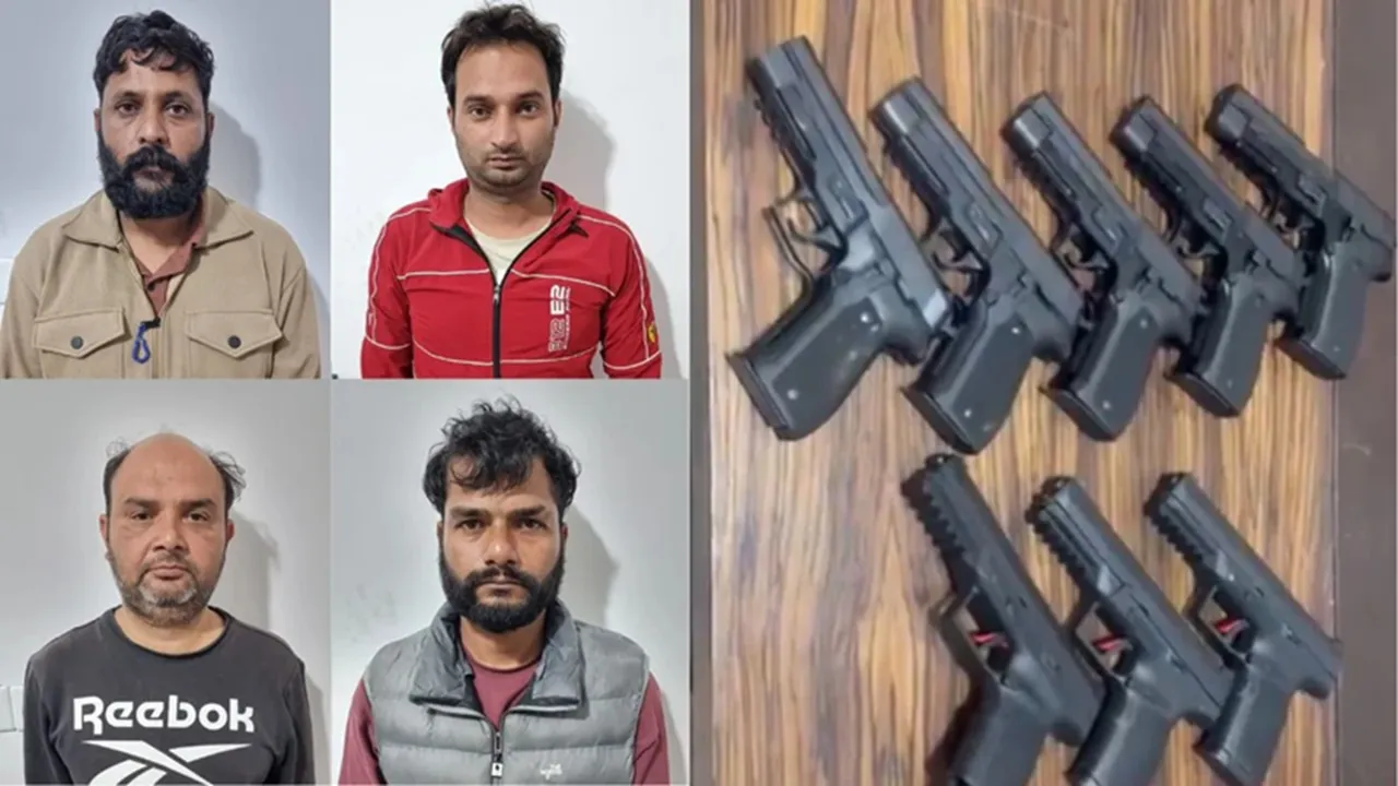 delhi police wapones