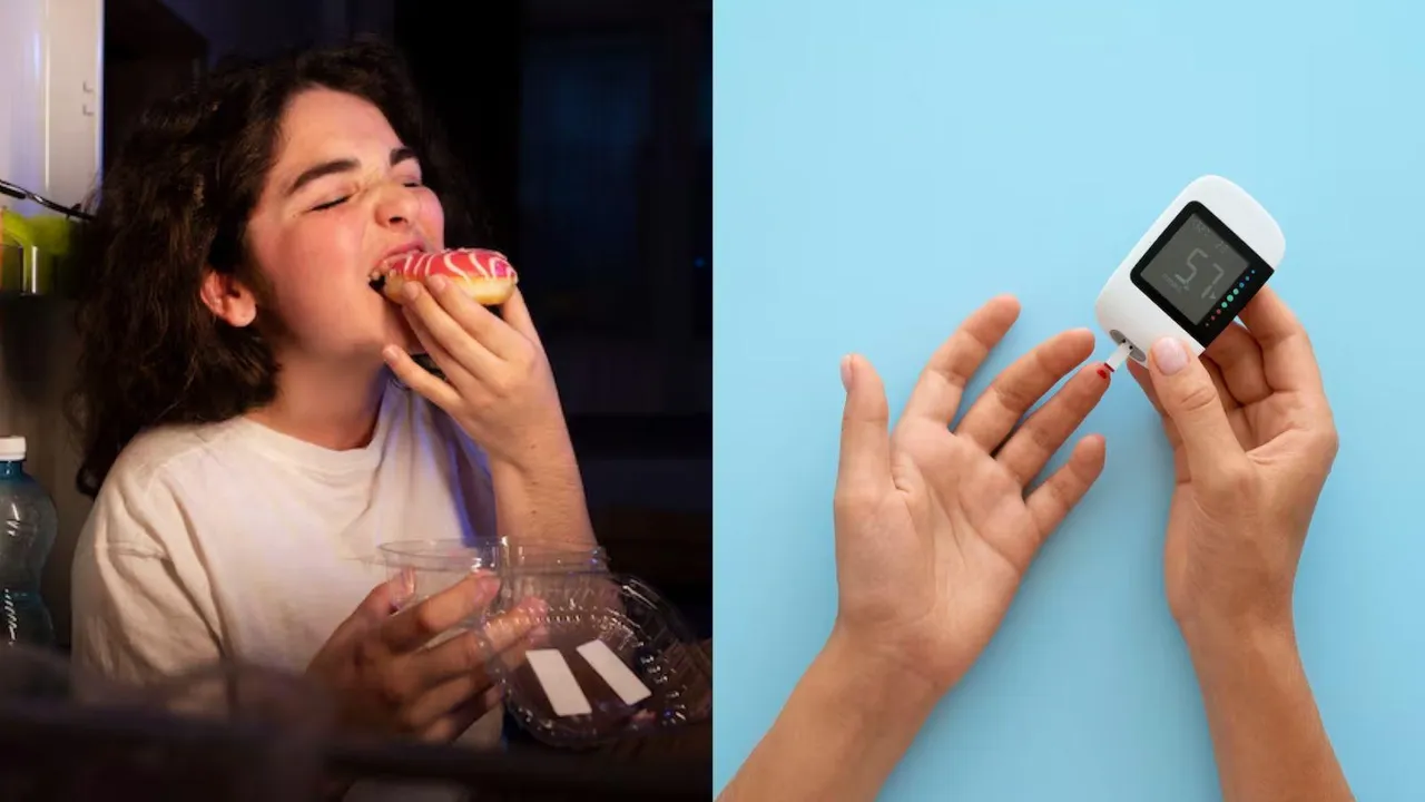 મોડી રાત્રે ખાવાની આદતોની આડઅસરો હેલ્થ ટિપ્સ બ્લડ સુગર કંટ્રોલ કરવાની ટિપ્સ। late night eating habits diabetes side effects blood sugar controlling health tips in gujarati