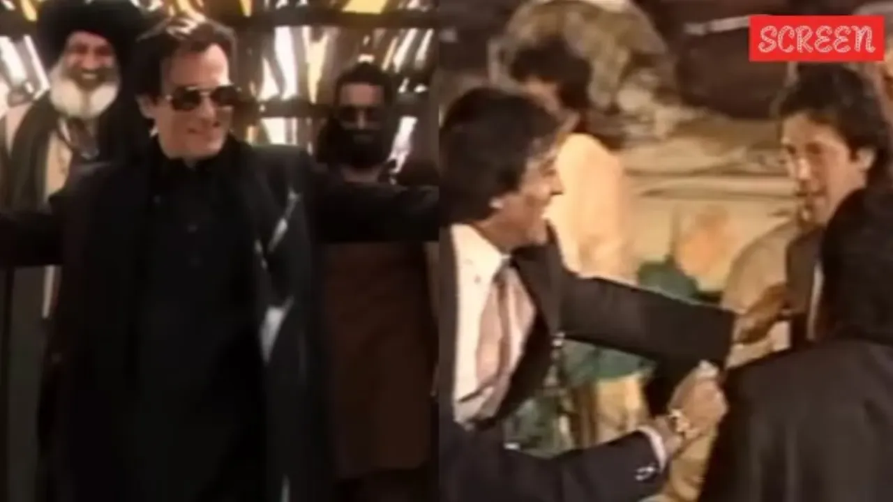 અક્ષય ખન્ના ધુરંધર વાયરલ ડાન્સ વિનોદ ખન્ના સમાચાર બોલીવુડ સમાચાર મનોરંજન । Akshaye Khanna dance Dhurandhar simlar to father Vinod Khanna old video goes viral