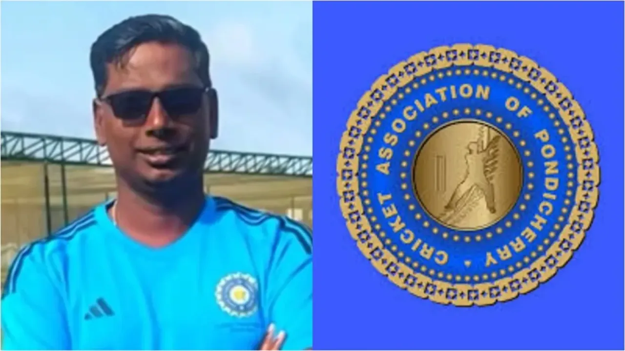 Cricket Association of Pondicherry coach S. Venkataraman