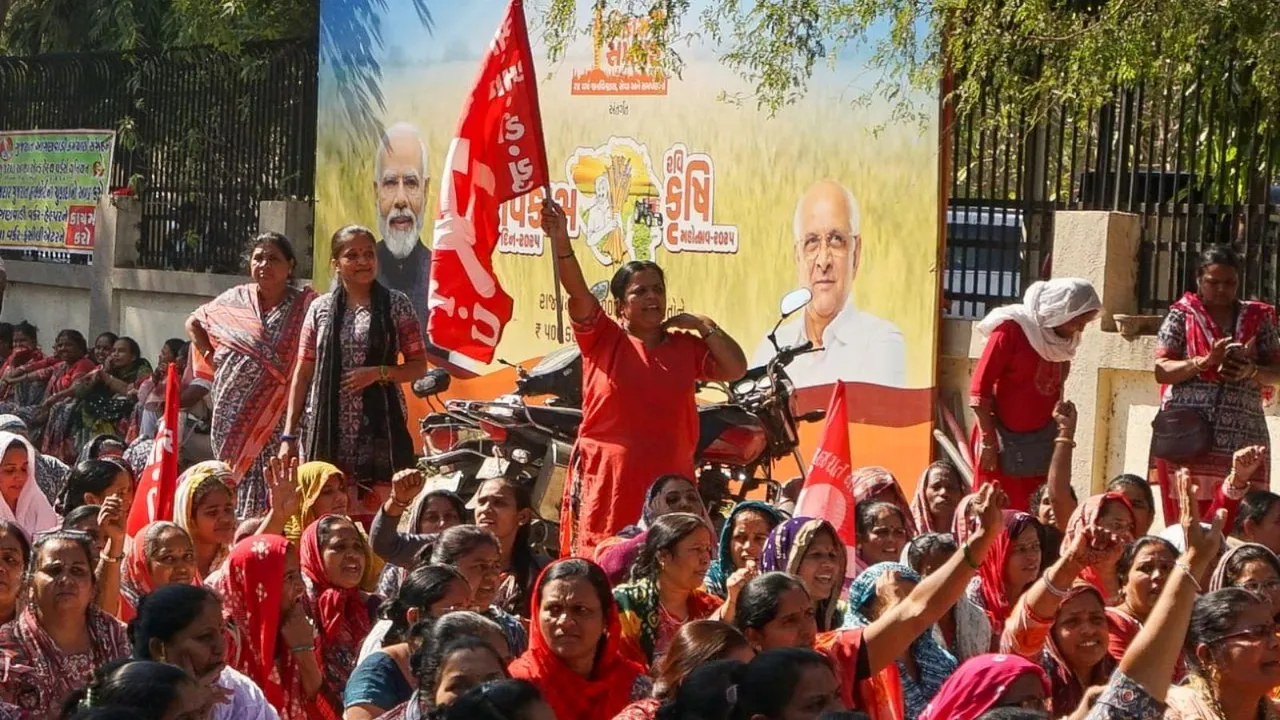 anganwadi asha worker demand in gujarat