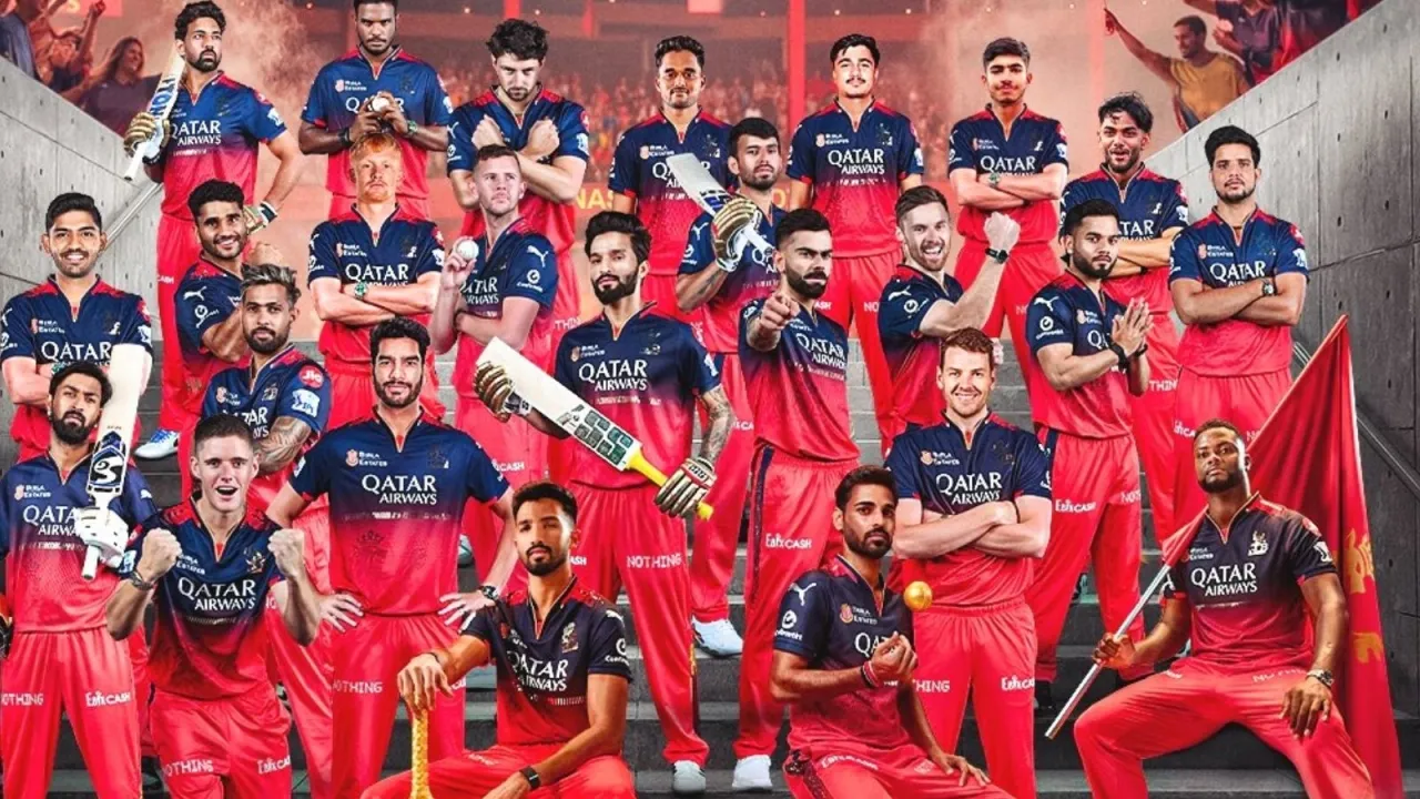 IPL 2026 RCB Players List, Full Squad