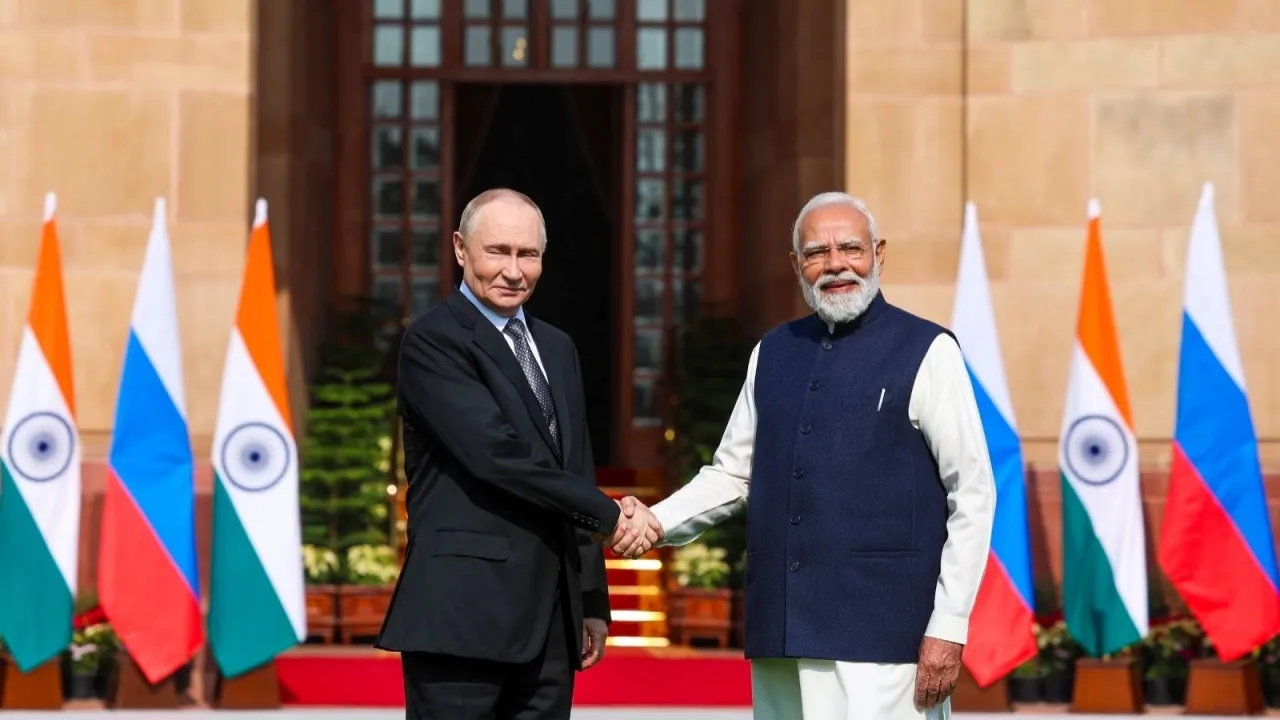 Narendra Modi Putin meeting