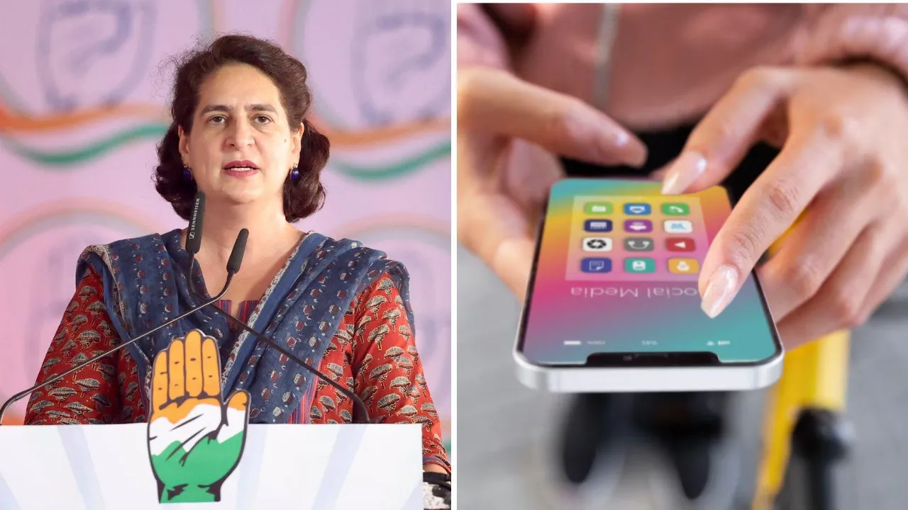 Priyanka Gandhi | Sanchar Saathi App | priyanka gandhi Vadra