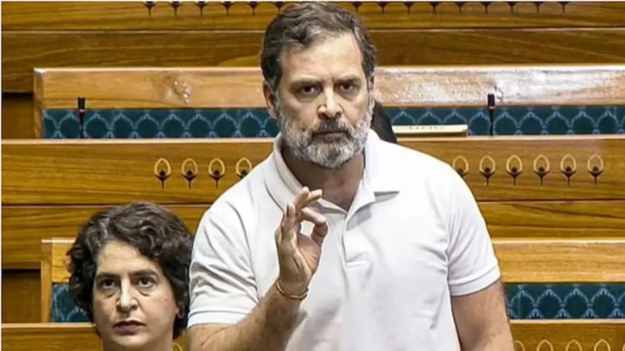 Rahul Gandhi in lok sabha