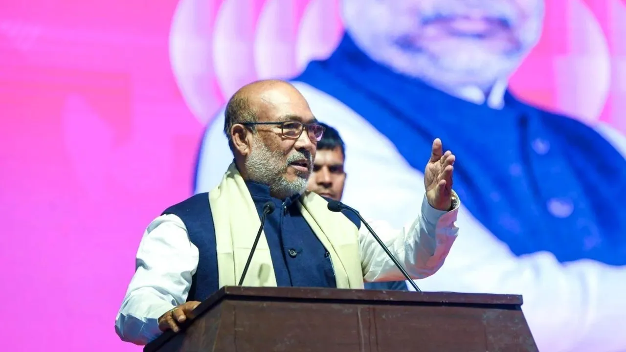 n biren singh, Manipur News