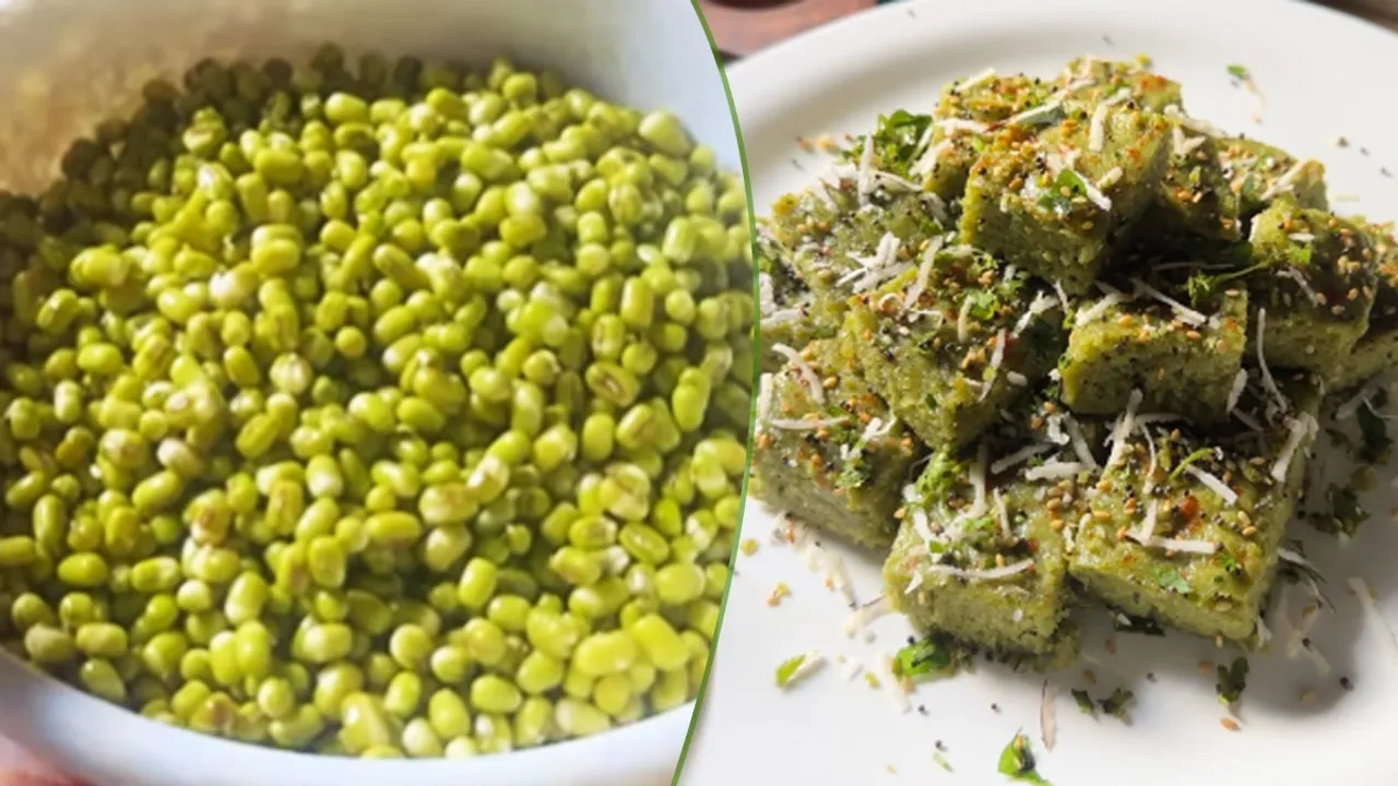 Green Moong Dhokla 