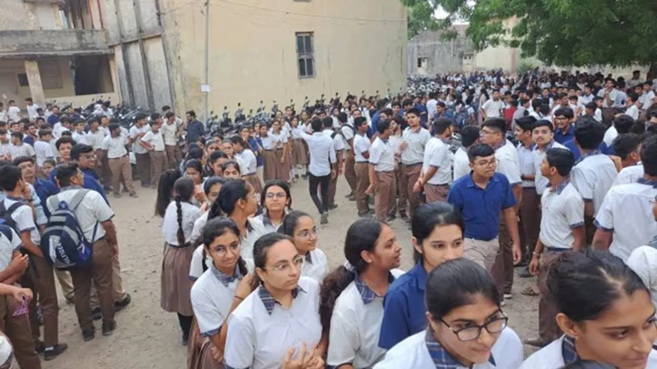 Delhi, School, Students