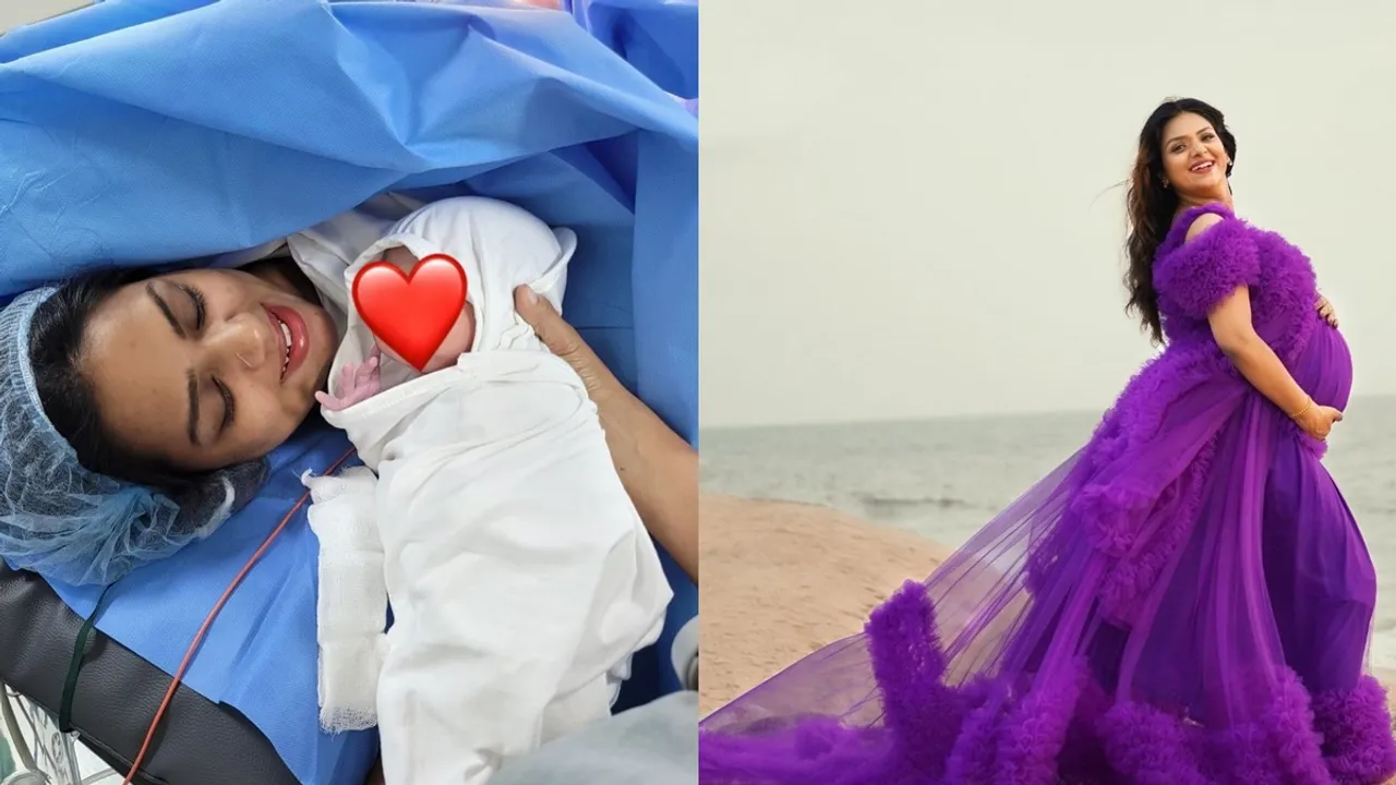 Lekshmi Pramod Blessed with baby boy