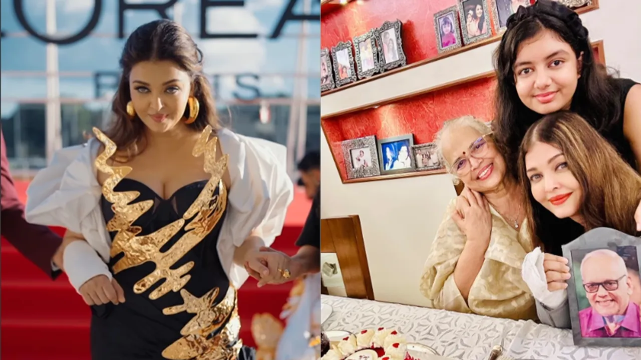 Aishwarya Rai Bachchan, Brinda Mother's birthday
