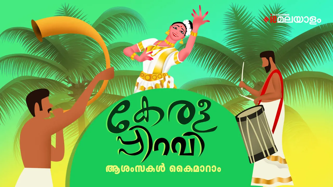 Kerala Piravi Wishes 
