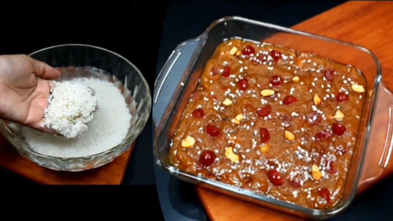 Halwa With Raw Rice