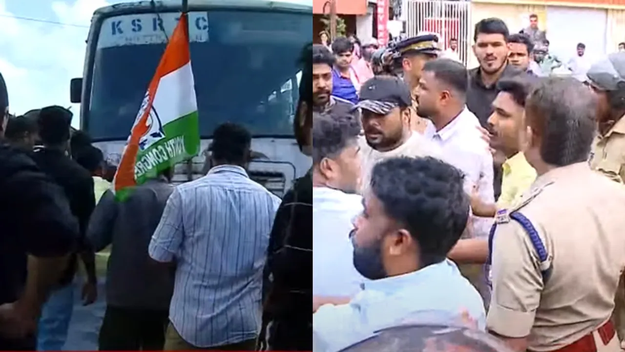 Congress Hartal Kozhikode