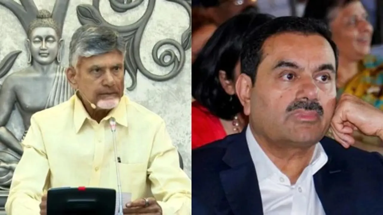 Chandrababu Naidu, Adani
