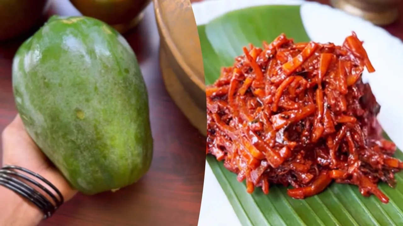 Papaya Pickle Recipe