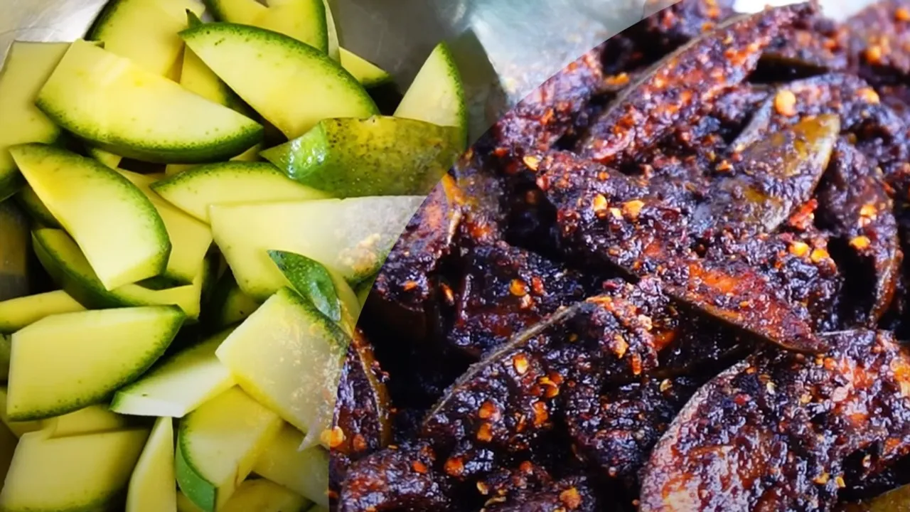 Enna Manga Achar Recipe