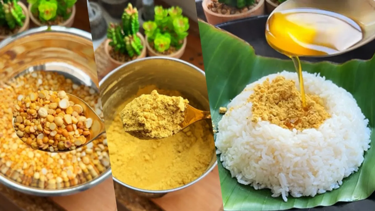 Masala Parippu Podi Recipe
