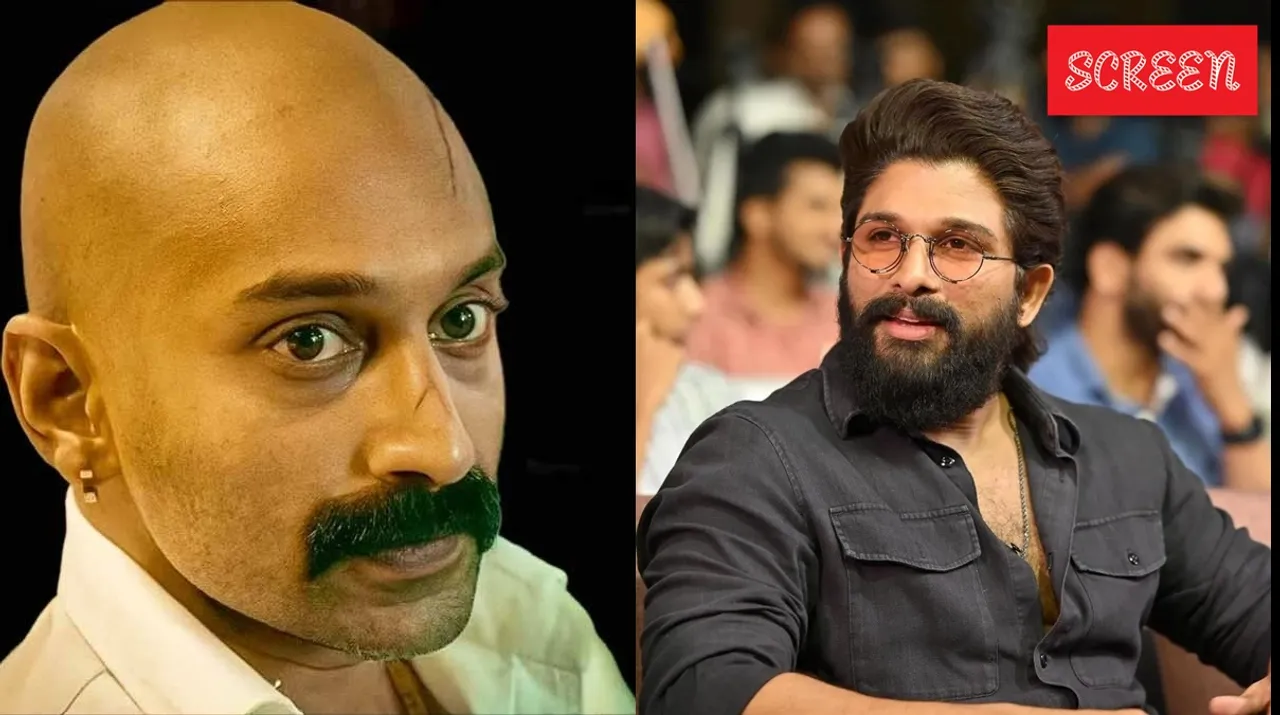 Allu Arjun praises Fahadh Faasil Pushpa 2