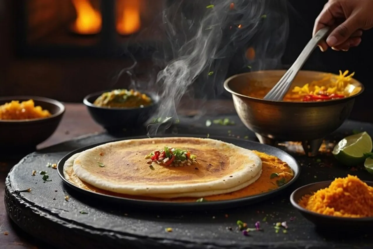 Palak Egg Dosa Healthy Recipe