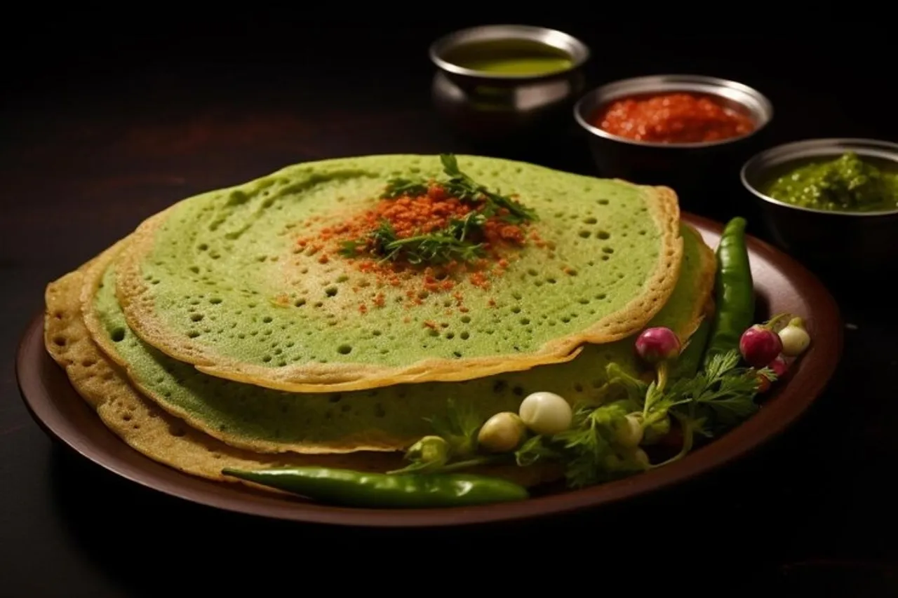 Palak Egg Dosa Healthy Recipe