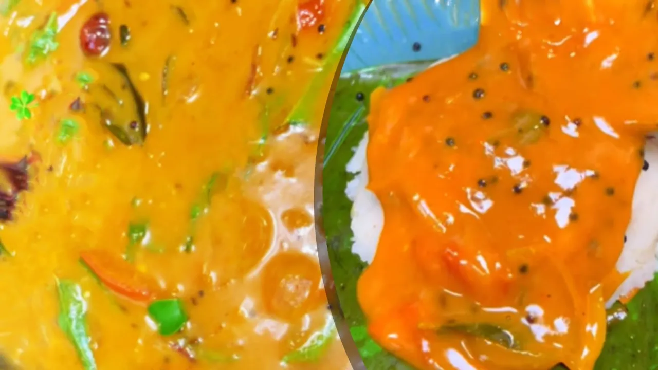 Sambar Instant 10 minute Recipe