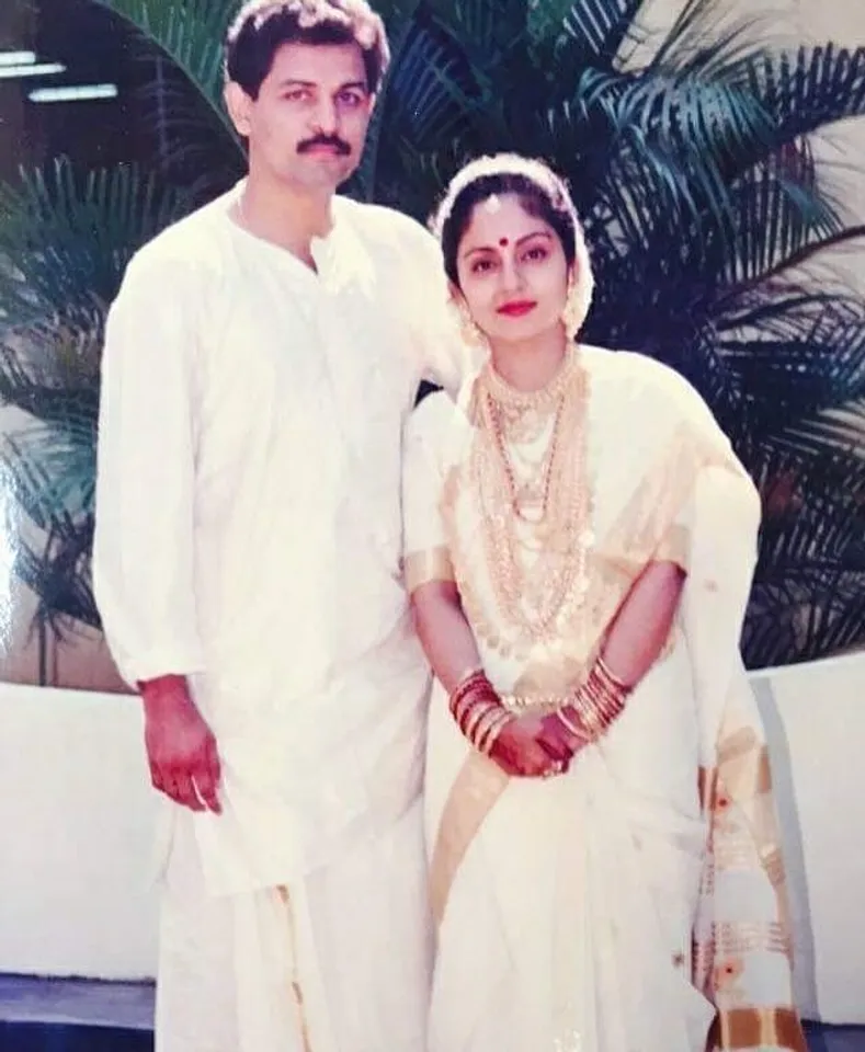 Sindhu Krishna wedding  anniversary