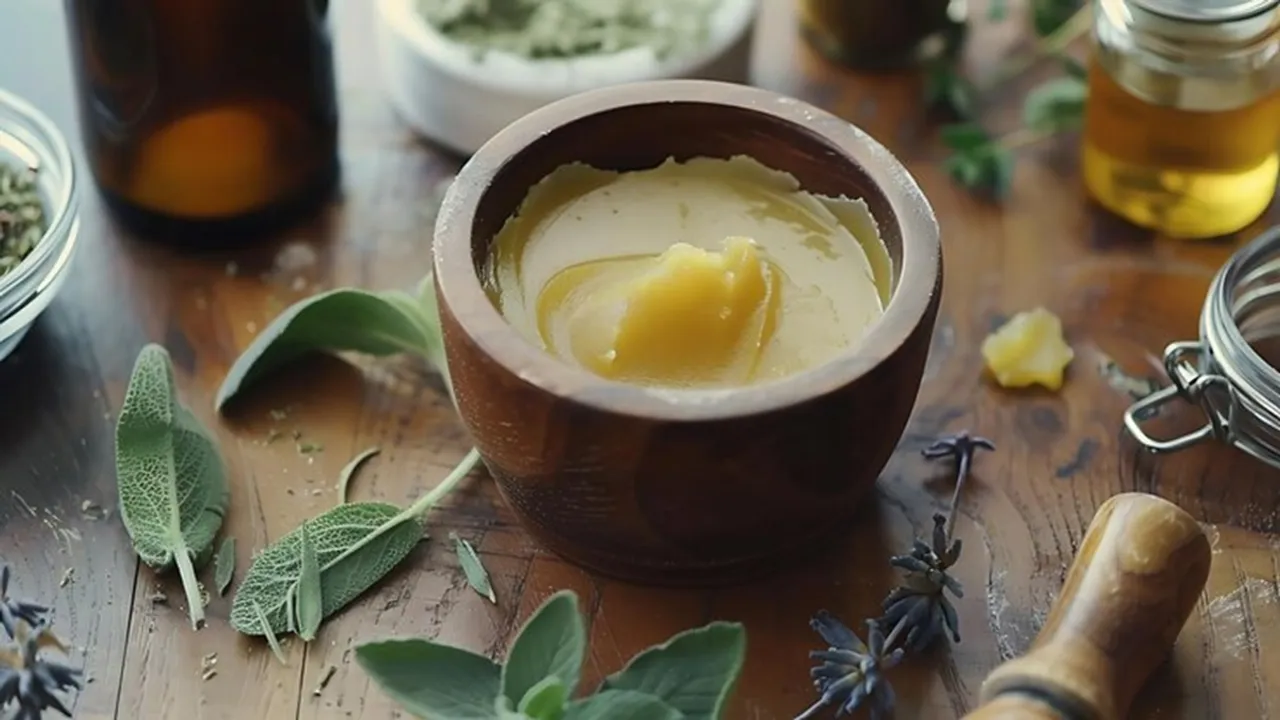 Home Made Hair Gel For Shiny Hair