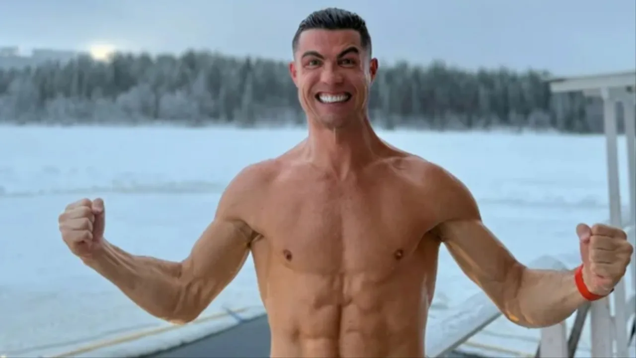 cristiano ronaldo ice bath