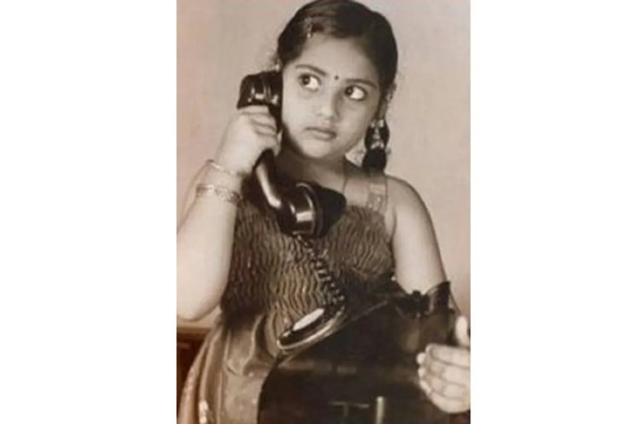 Meena Childhood photos