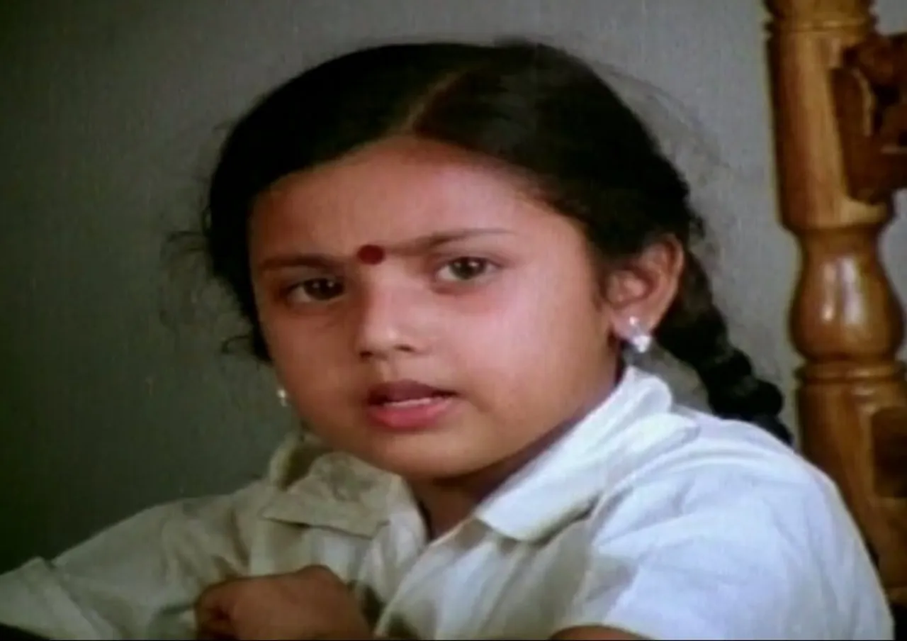Meena Childhood photos