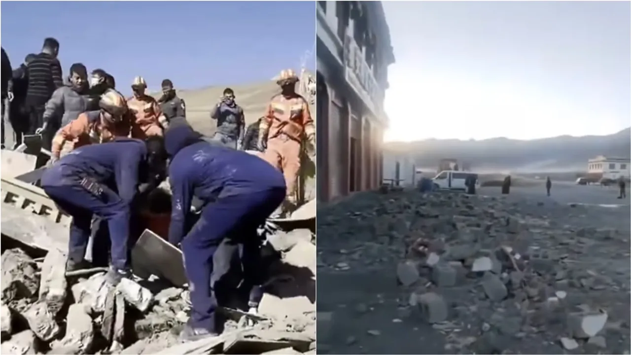 tibet earth quake