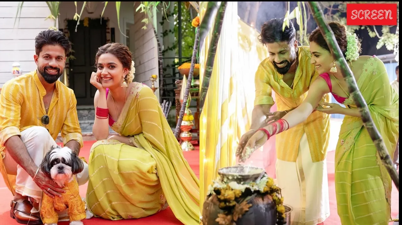 keerthi suresh Thala Pongal pics 