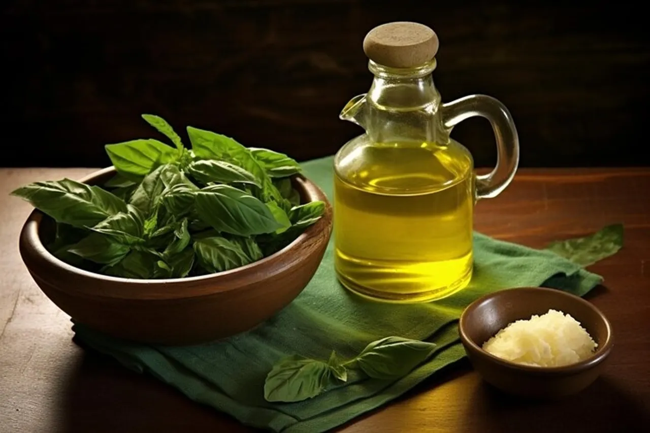 Hair Care Using Tulsi Oil