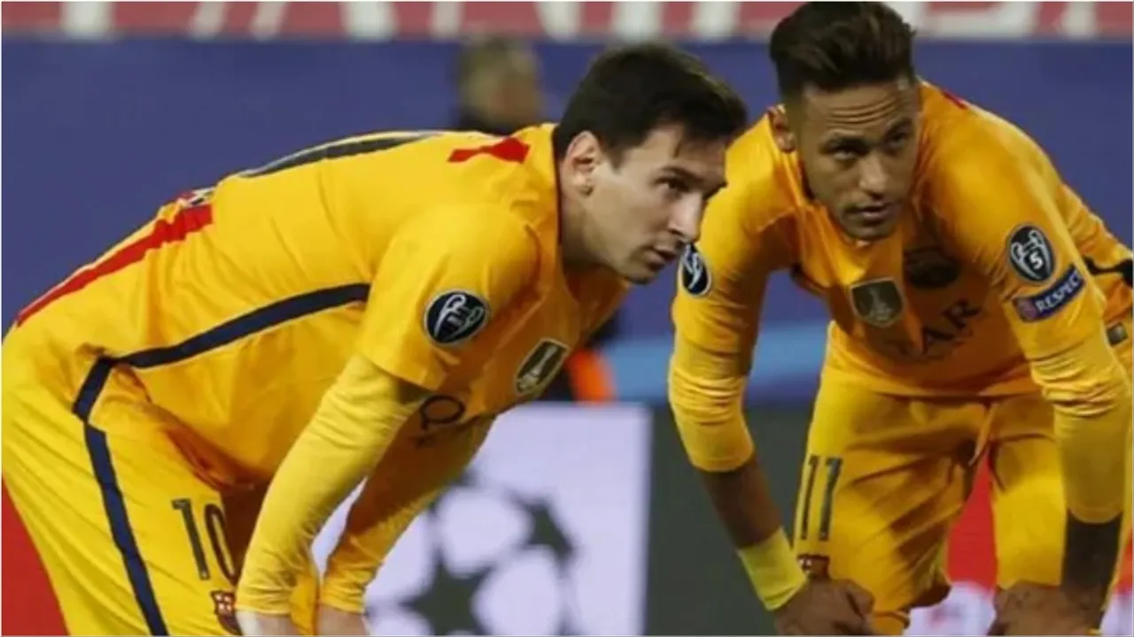 Neymar, Messi