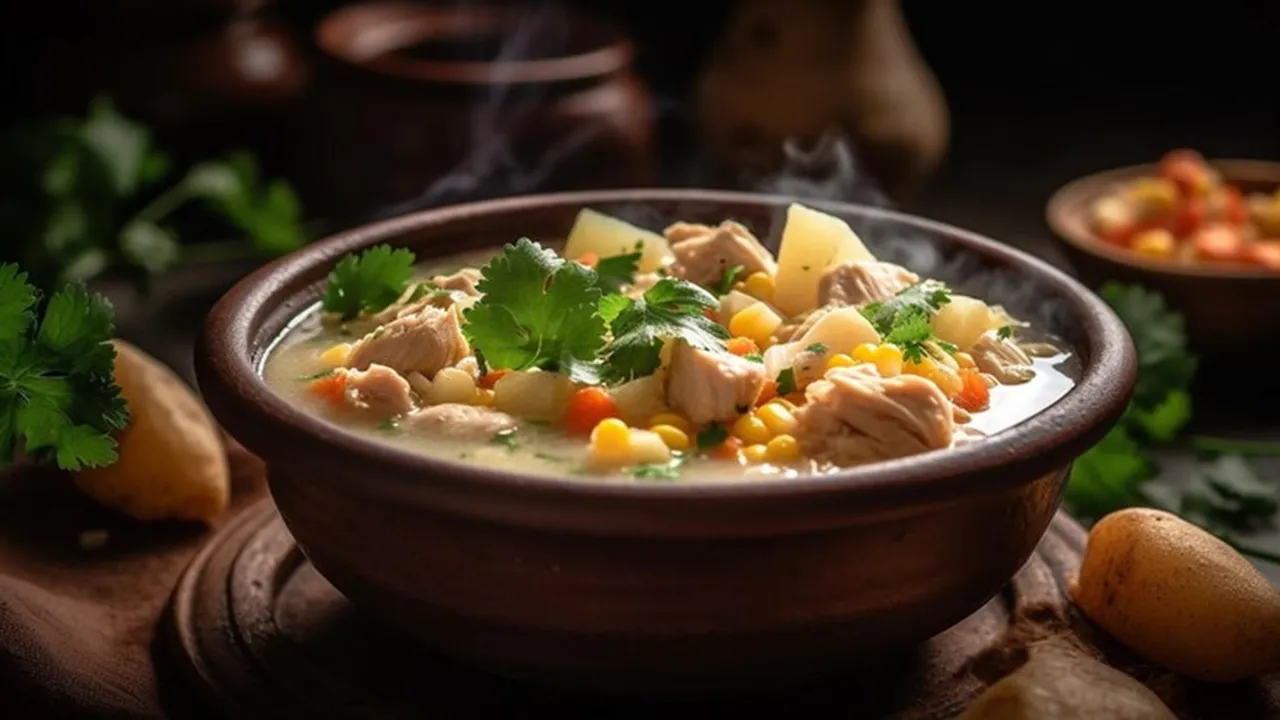 Healthy Ragi Chicken Soup Recipe