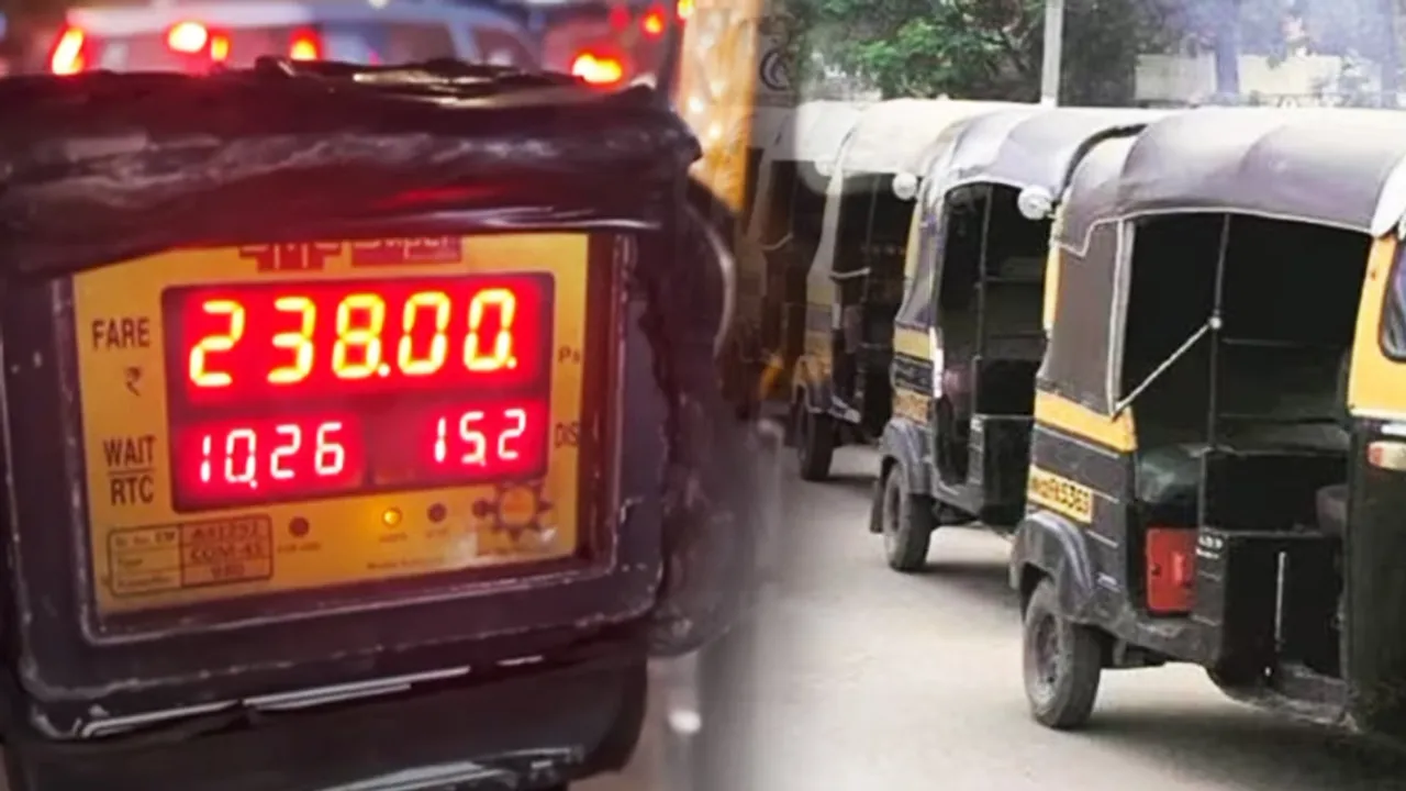 Auto rickshaw meter 
