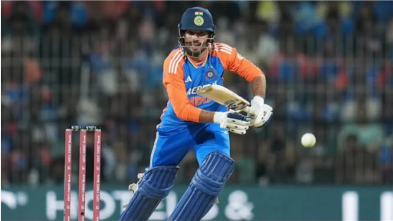 ravi bishnoi batting in chennai against england