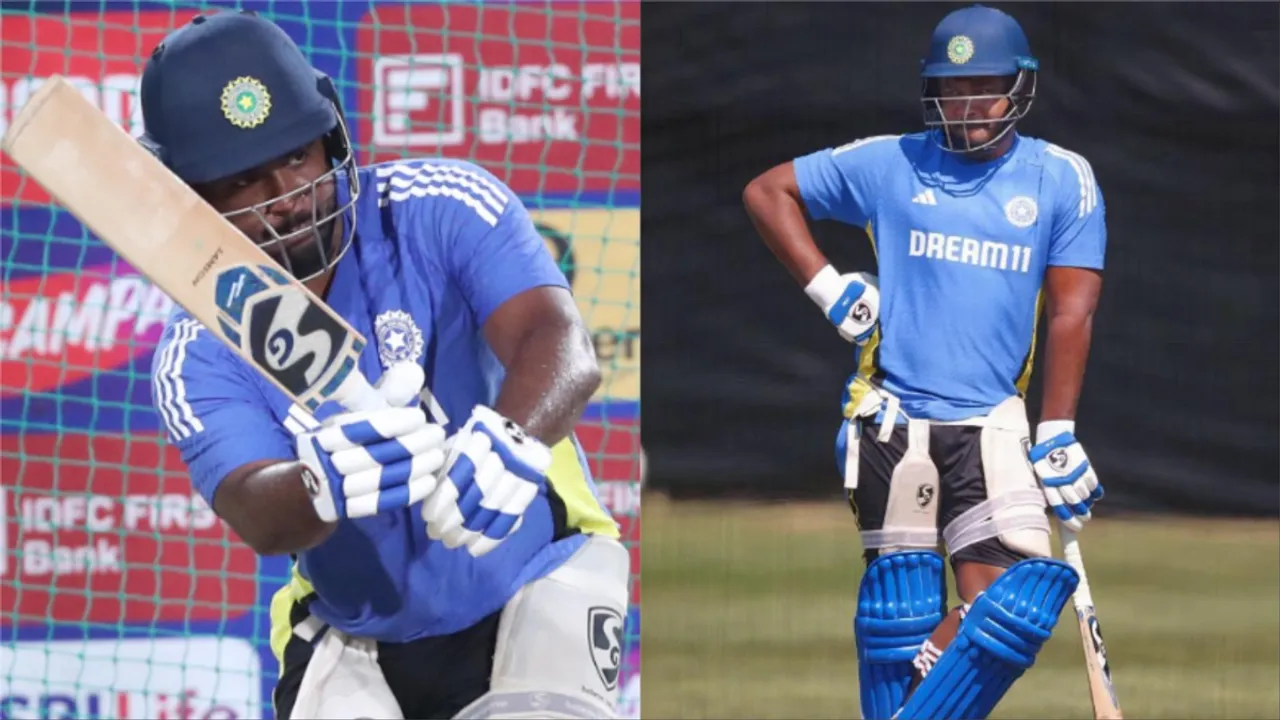 sanju samson practice
