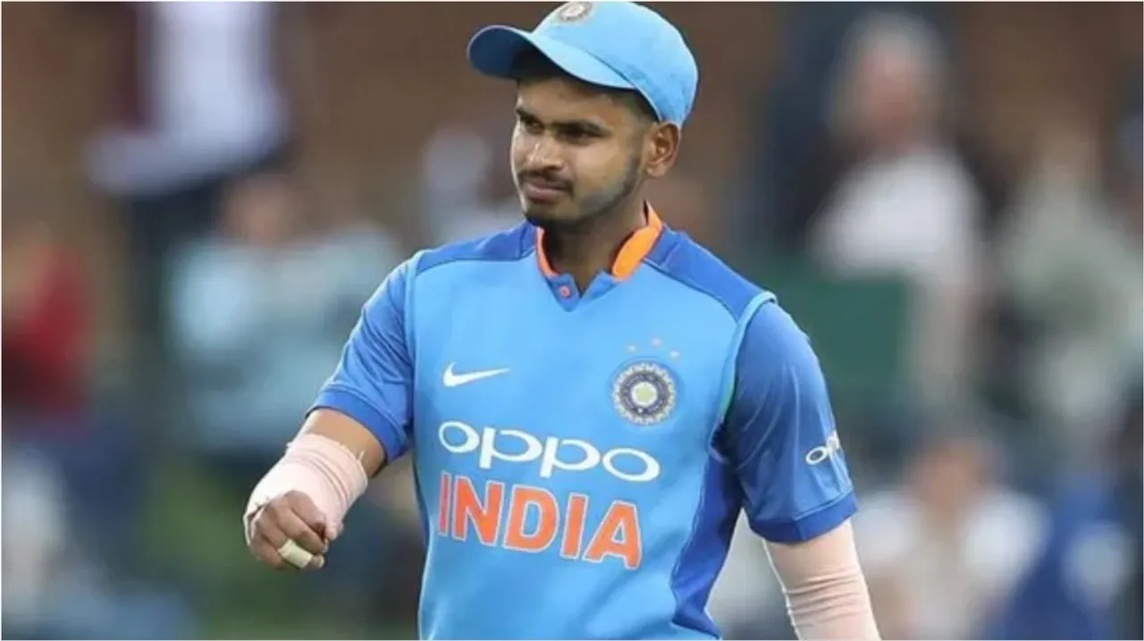 Shreyas Iyer Scored Half Century In Nagpur
