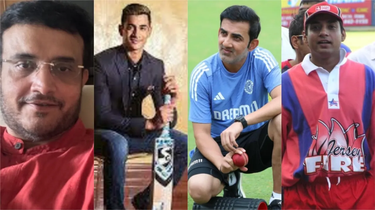 Ajay Jadeja, Sourav Ganguly, Gautam Gambhir, Aryaman Birla