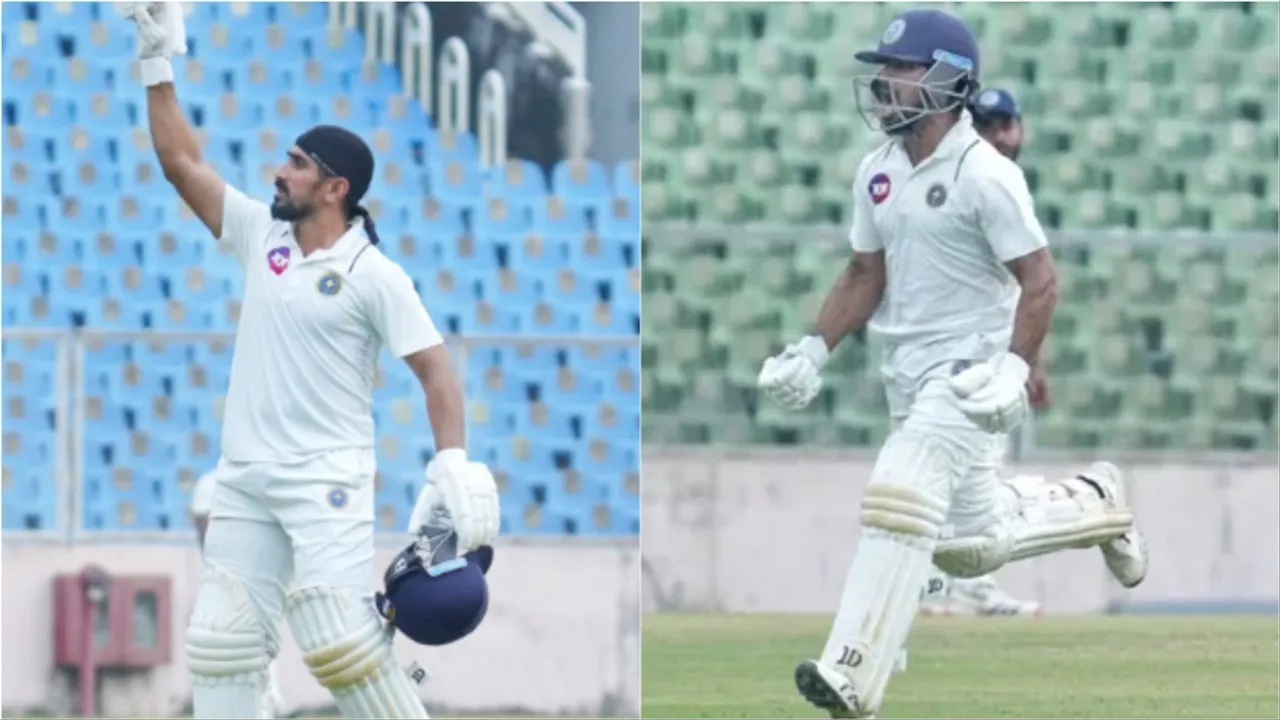 Salman Nizar Scored Century Against Jammu Kashmir