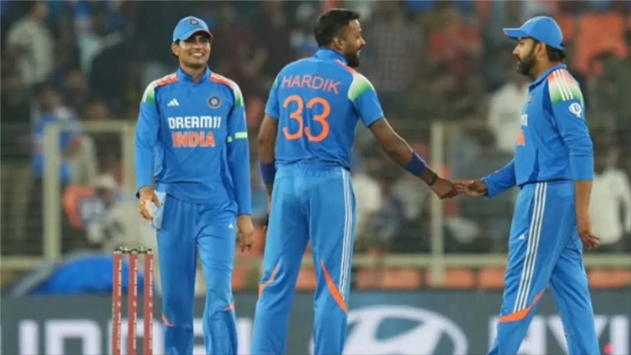 Rohit, Hardik, Gill