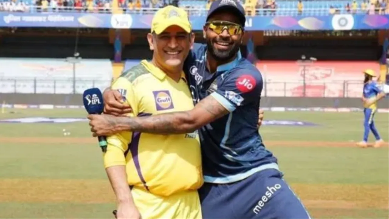 MS Dhoni, Hardik Pandya