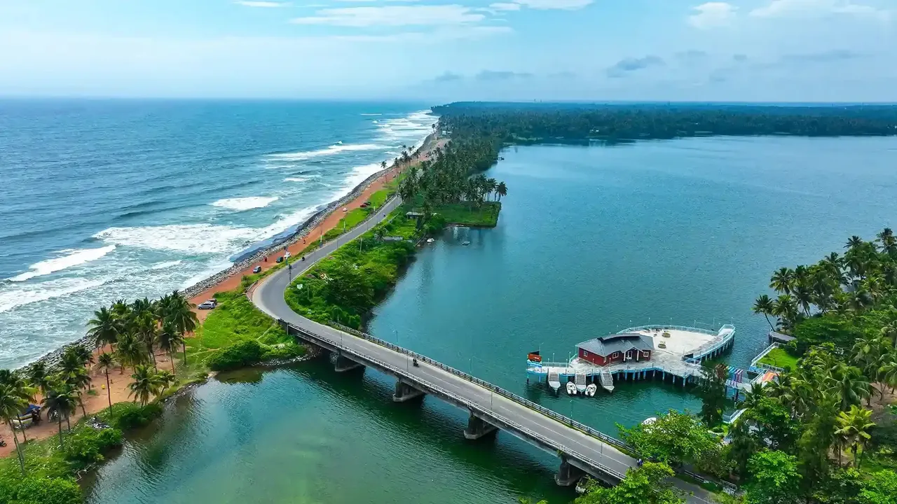 Kappil Beach and Backwaters