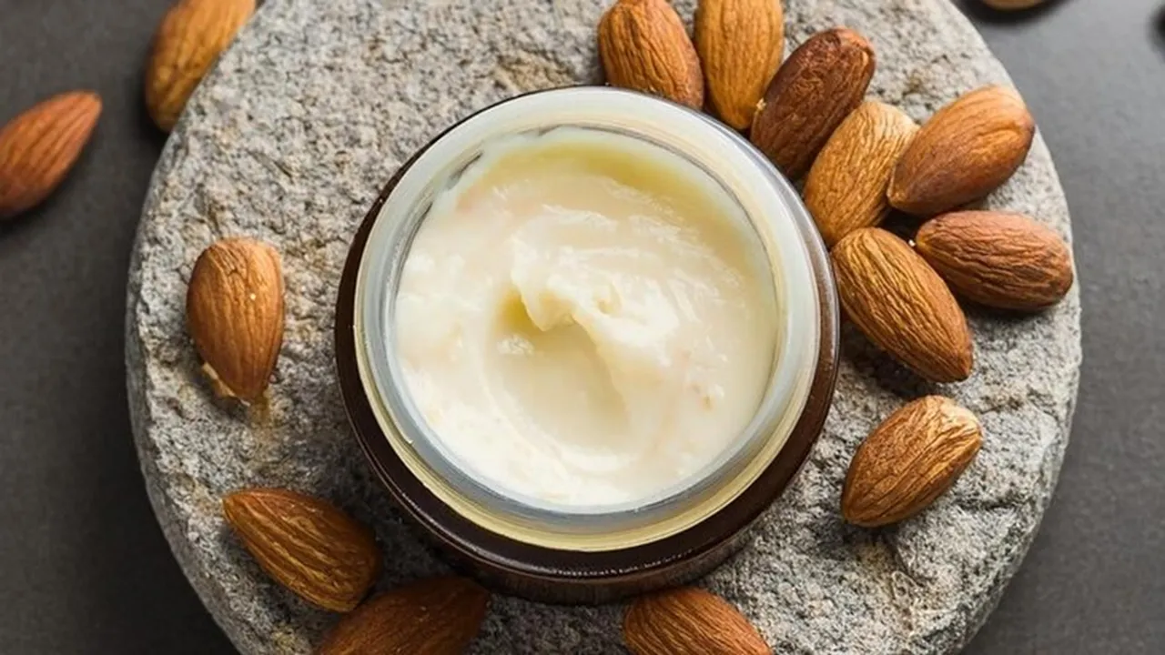 DIY Honey And Almond Oil Face Cream For Dry Skin 